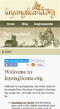 Mobile Screenshot of layanglicana.org