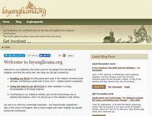 Tablet Screenshot of layanglicana.org